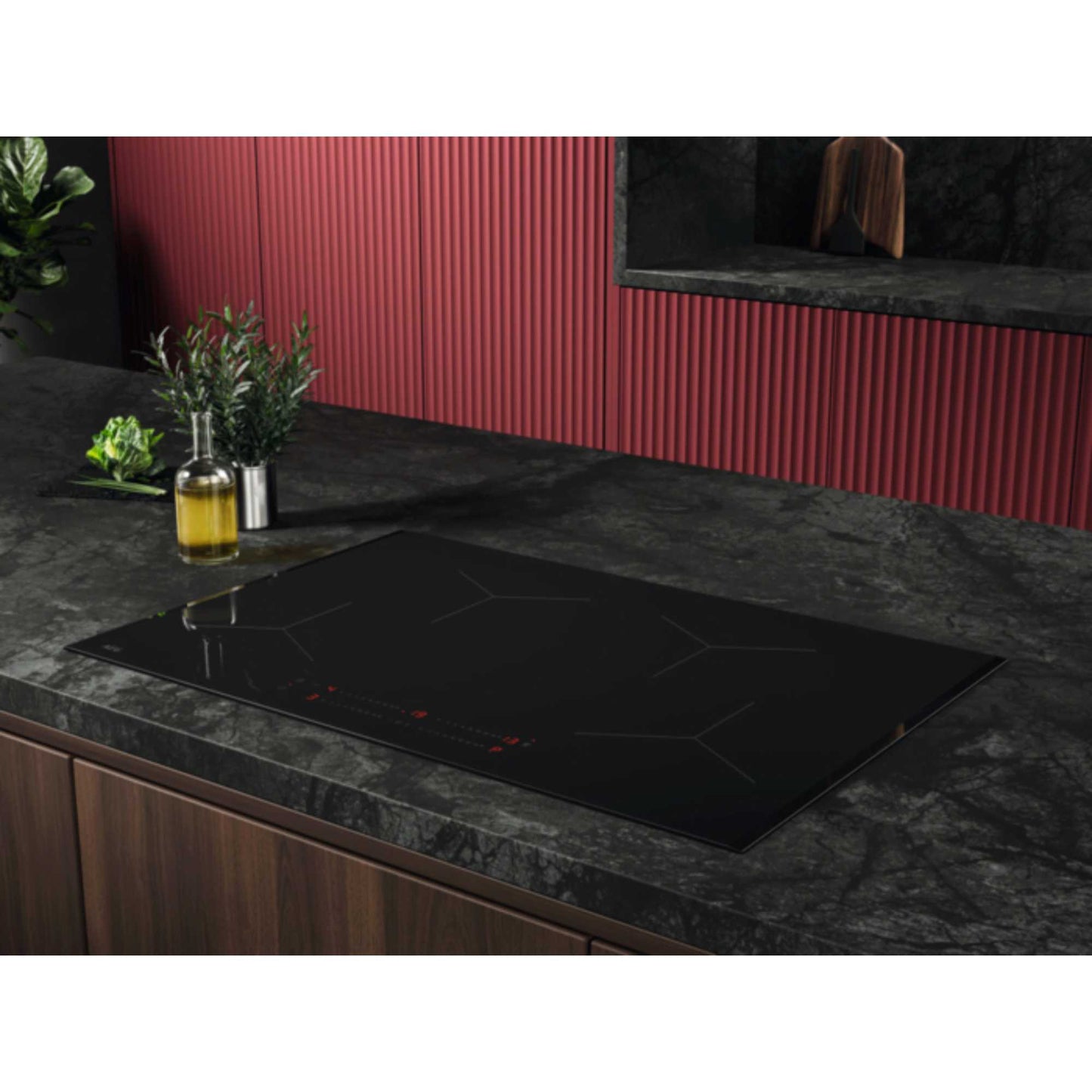 AEG SO84IA00FB 78cm 4 Zone Induction Hob - Black