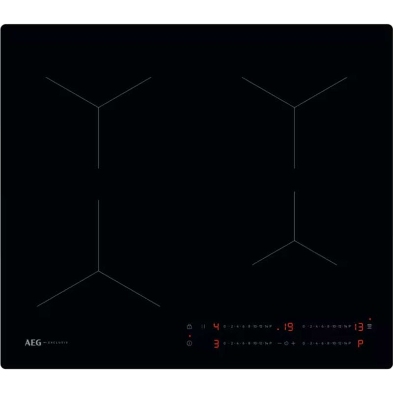 AEG TO64IA00CB 58cm 4 Zone Induction Hob - Black