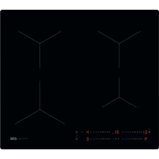 AEG TO64IA00CB 58cm 4 Zone Induction Hob - Black