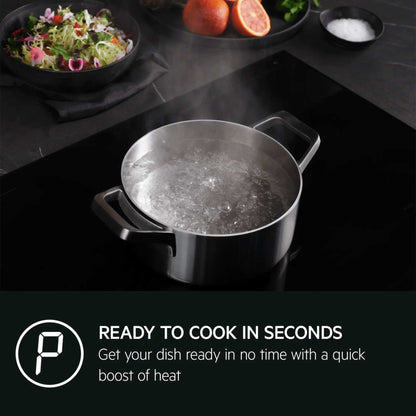 AEG TO64IA00CB 58cm 4 Zone Induction Hob - Black