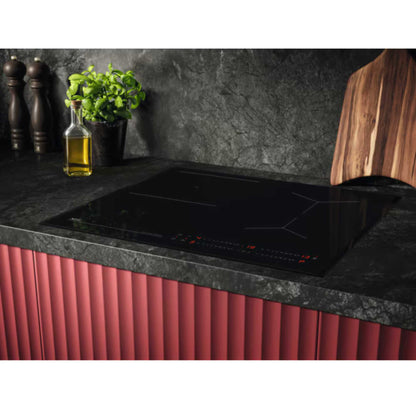 AEG TO64IB00FB 6000 4 Zone 60cm Bridge Induction Hob with Hob2Hood - Black