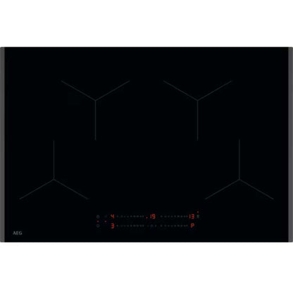 AEG 5000 TO84IA00FB 80cm Built-In 4-Zone Induction Hob