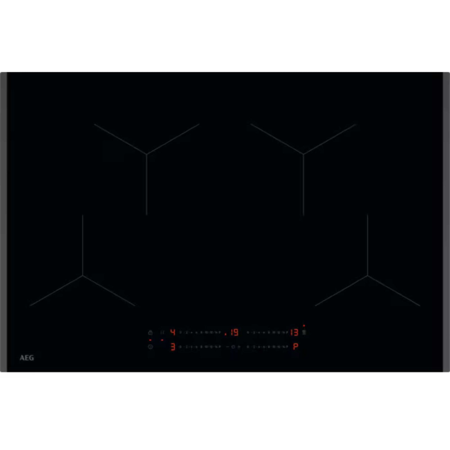 AEG 5000 TO84IA00FB 80cm Built-In 4-Zone Induction Hob