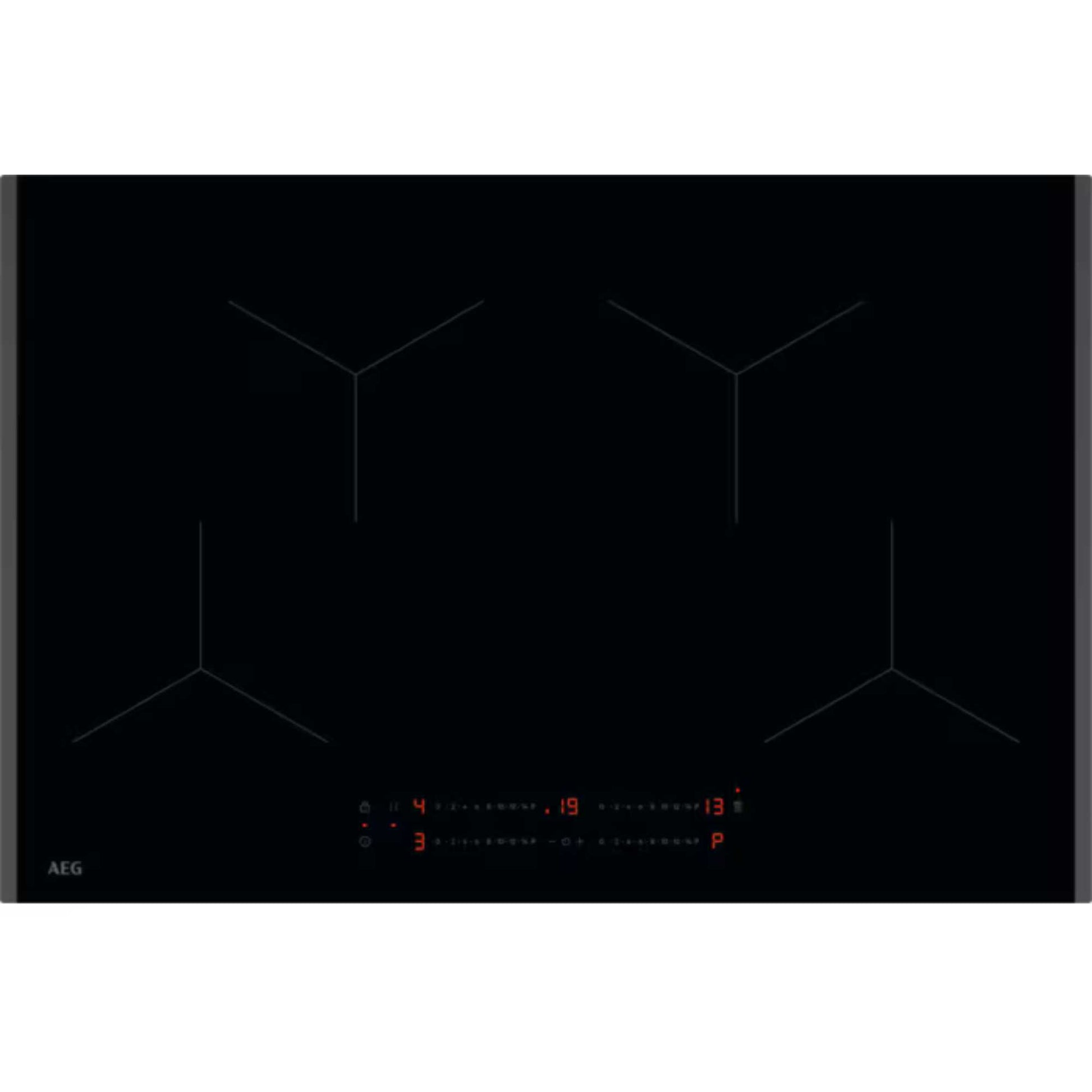 AEG 5000 TO84IA00FB 80cm Built-In 4-Zone Induction Hob