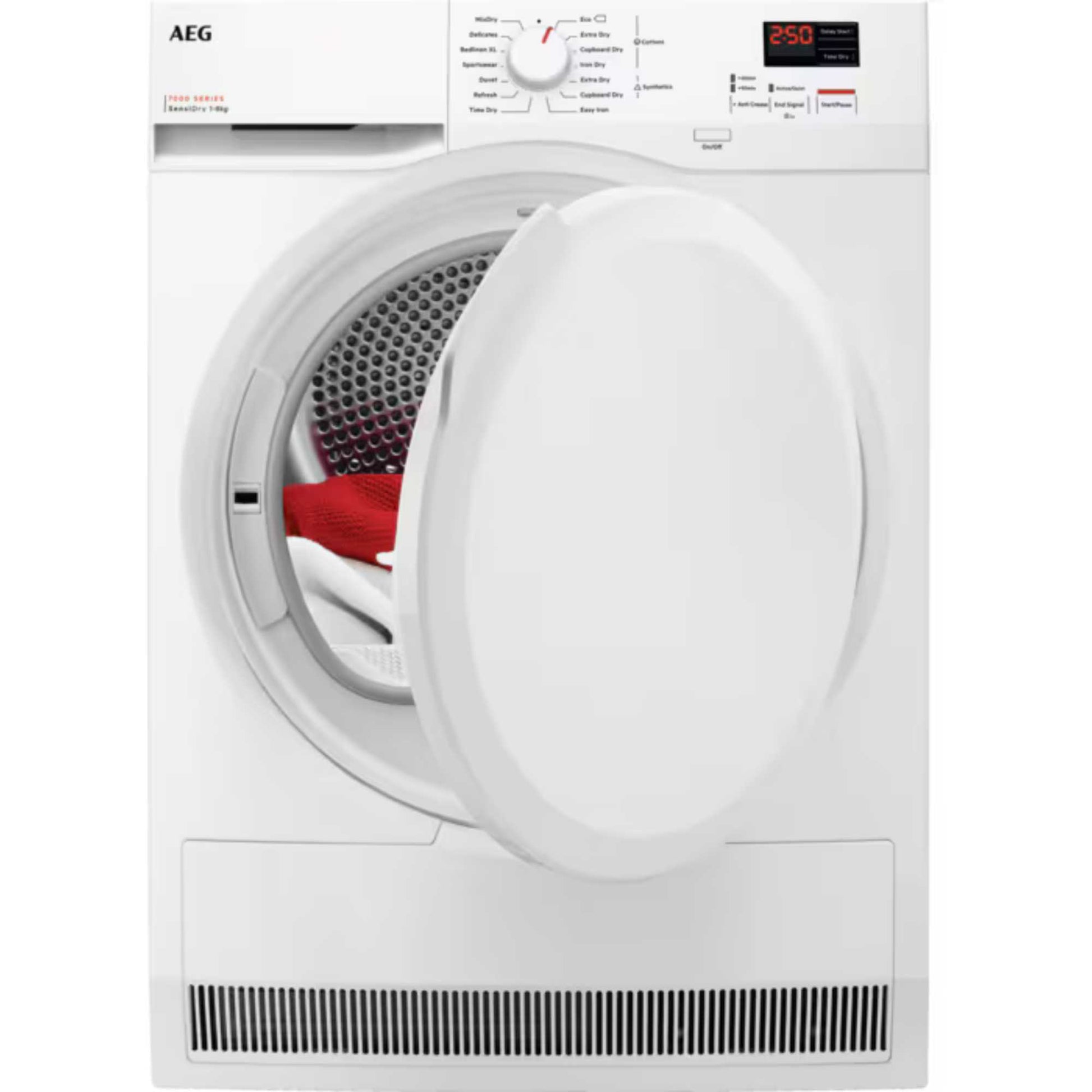 AEG 7000 SensiDry 8kg Heat Pump Tumble Dryer - TR708L0B