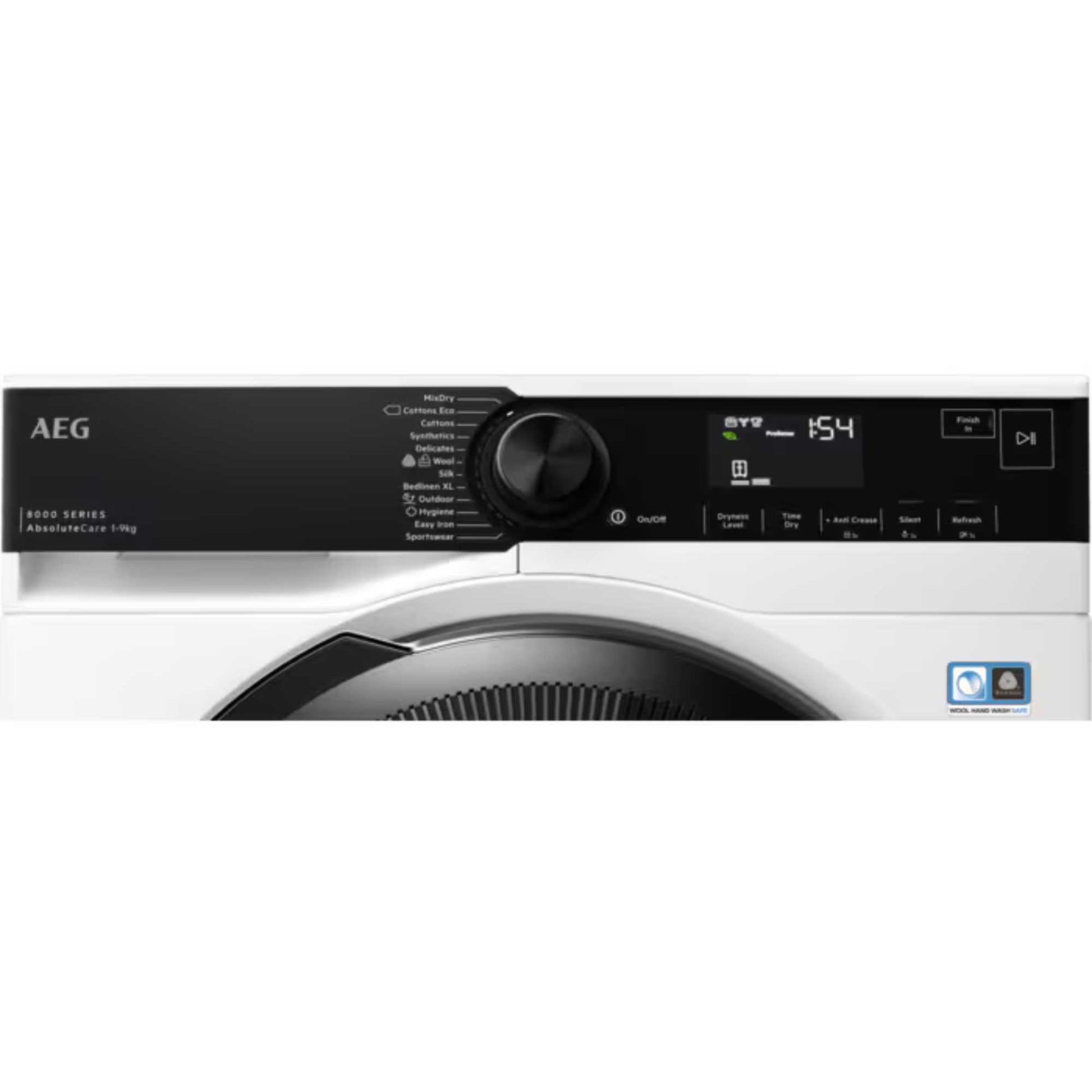 AEG 8000 AbsoluteCare 9kg Heat Pump Tumble Dryer - TR849P4B