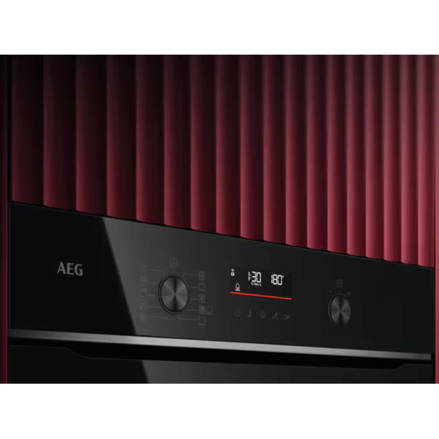 AEG TS6PB521AB 6000 SenseCook Pyrolytic Self Clean Built-in Oven