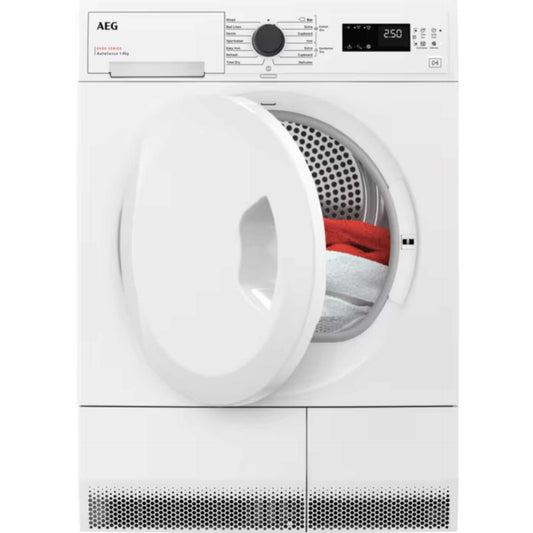 AEG TXC508B2B 5000 Series 8kg Condenser Tumble Dryer - White