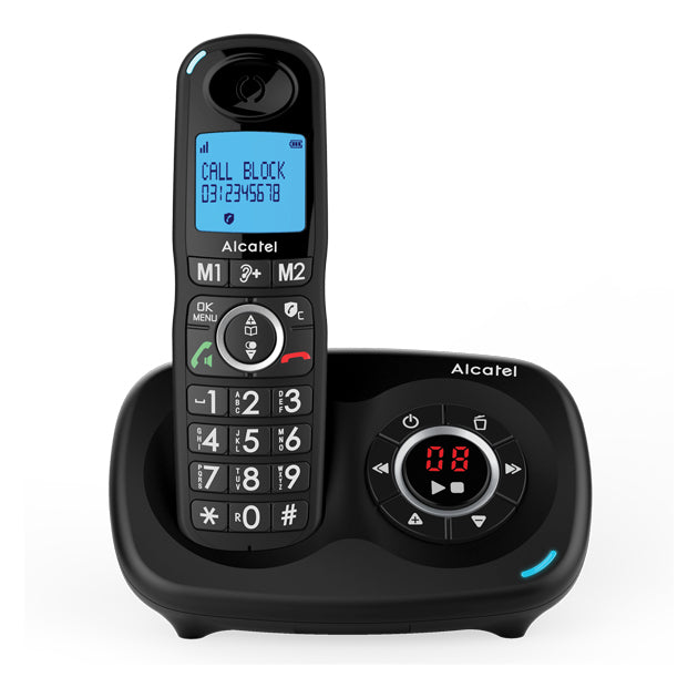 XL595 DECT PHONE WITH ANSWER MACHINE SINGLE