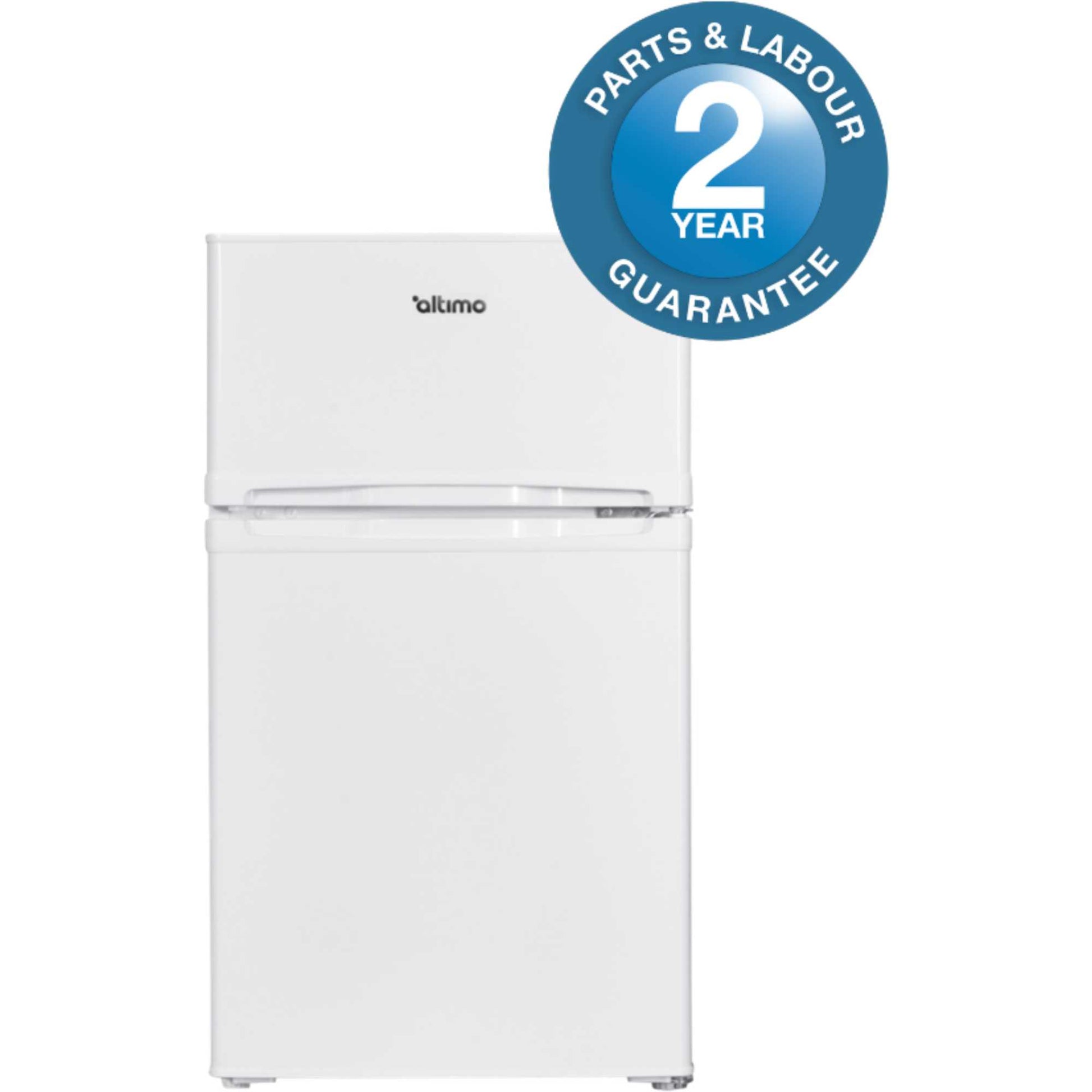Altimo Undercounter Fridge Freezer 70/30 Low Frost - White - AFF85482W