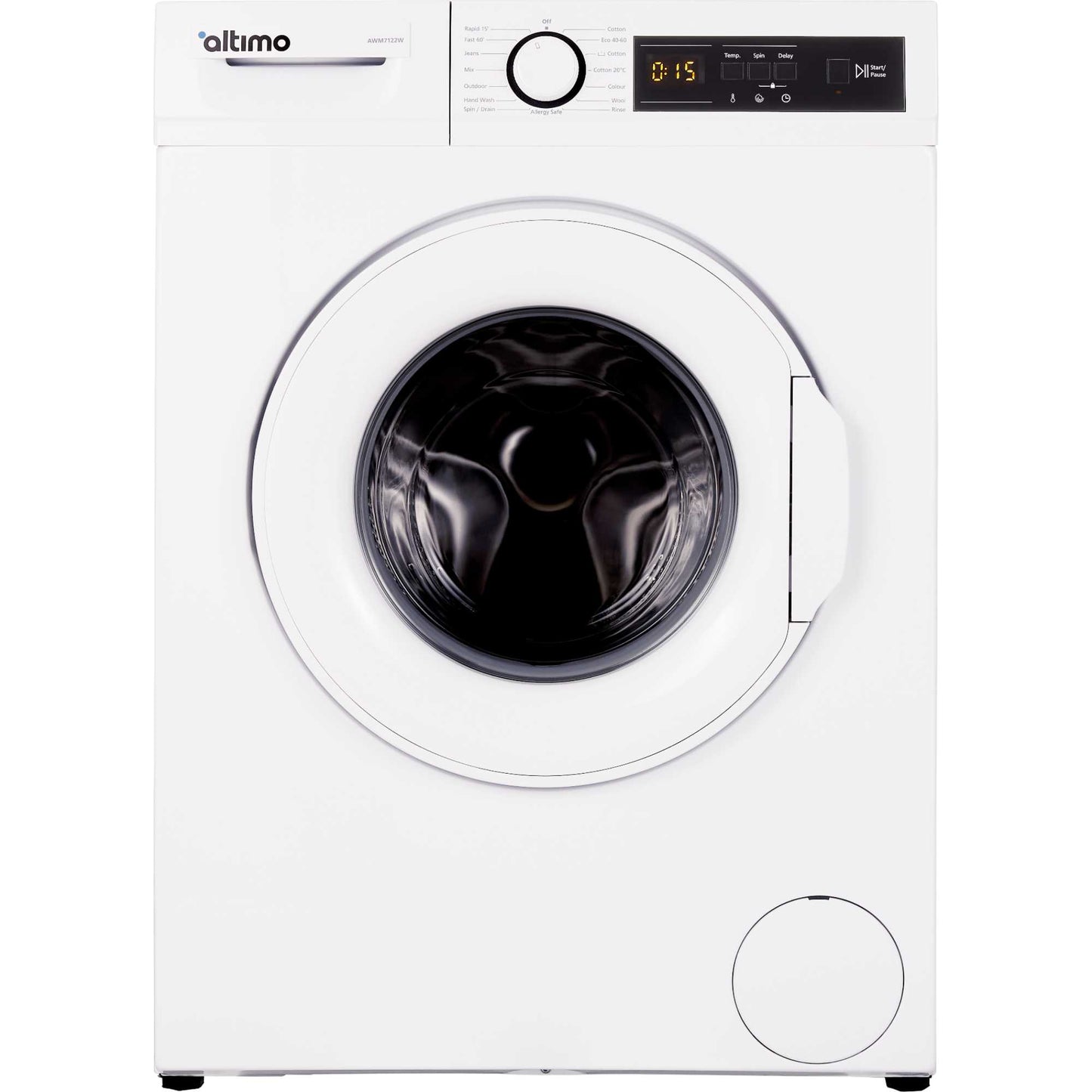 Altimo 7kg 1200rpm Washing Machine - AWM7122WG2