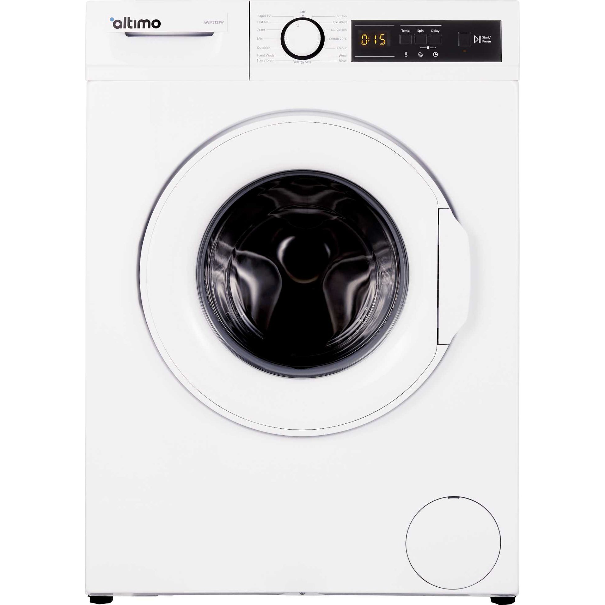 Altimo 7kg 1200rpm Washing Machine - AWM7122WG2