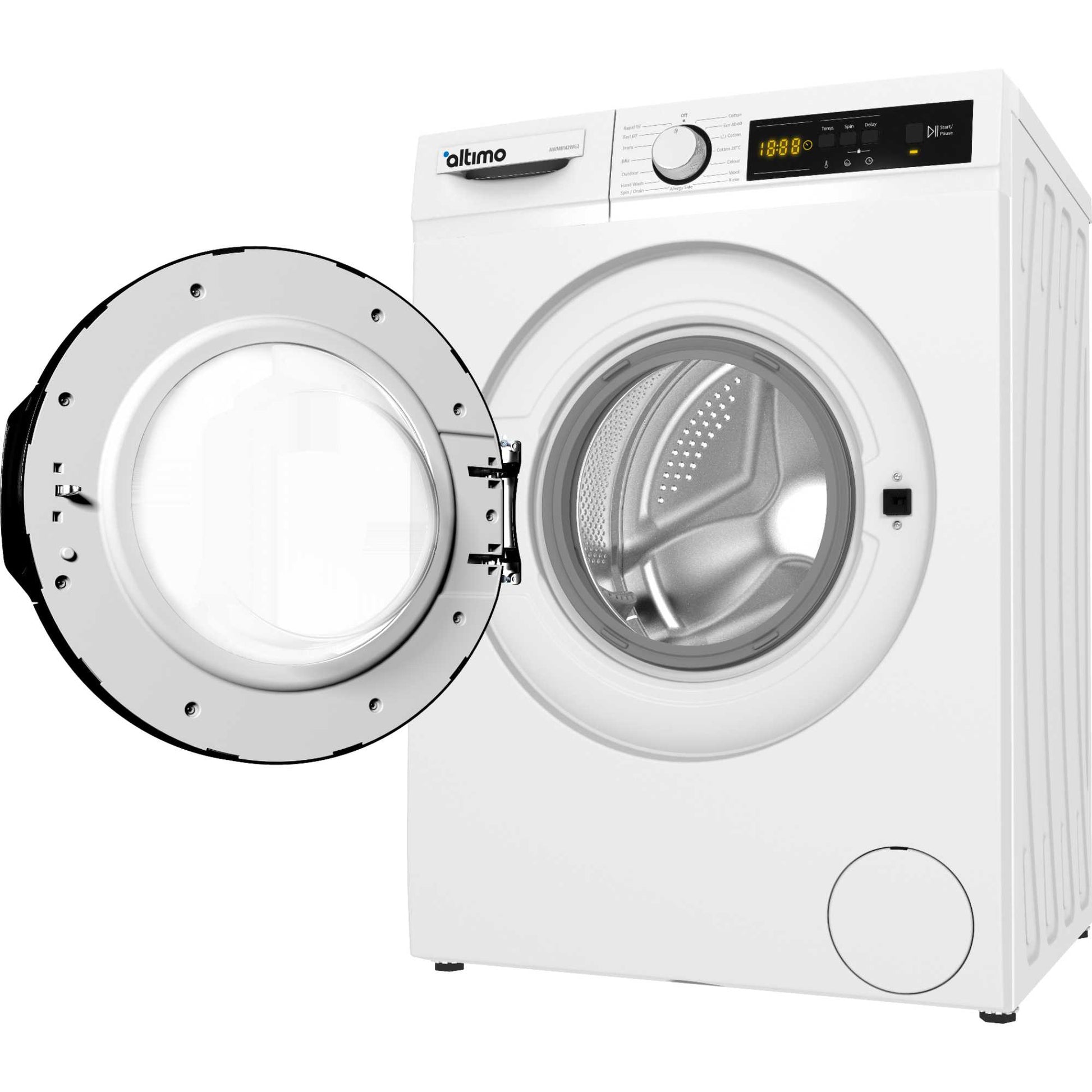 Altimo 8kg 1400rpm Washing Machine - AWM8142WG2