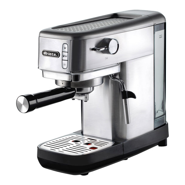 (DNO) SLIM METAL ESPRESSO COFFEE MAKER