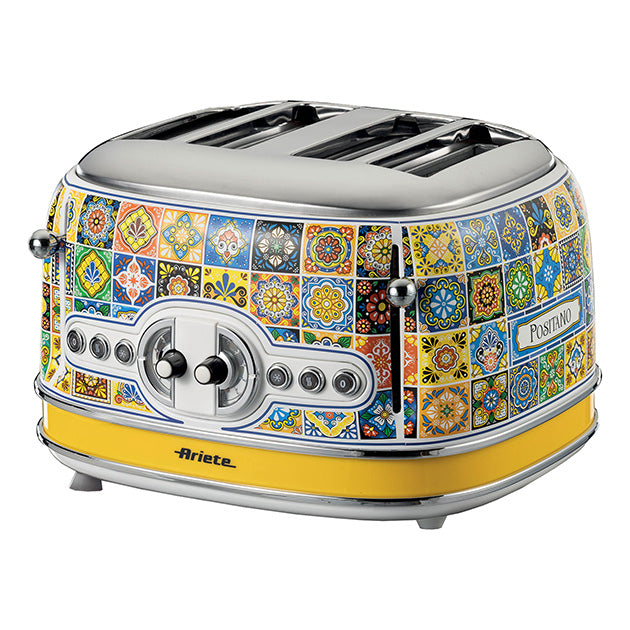 4 SLICE POSITANO DESIGN TOASTER