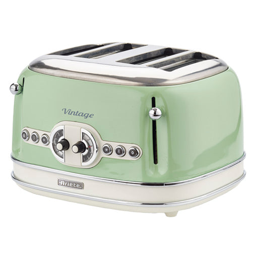 VINTAGE 4 SLICE TOASTER GREEN
