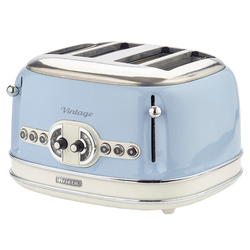 VINTAGE 4 SLICE TOASTER BLUE