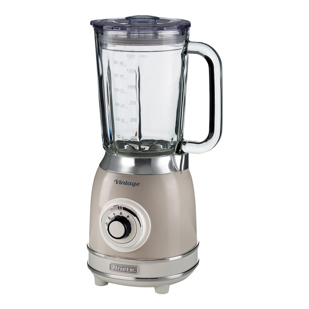 VINTAGE 1000W GLASS JUG BLENDER CREAM