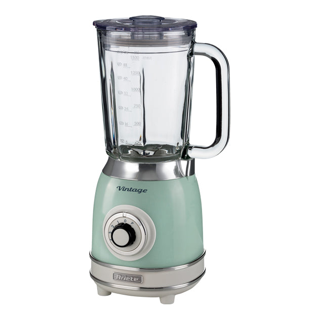 VINTAGE 1000W GLASS JUG BLENDER GREEN