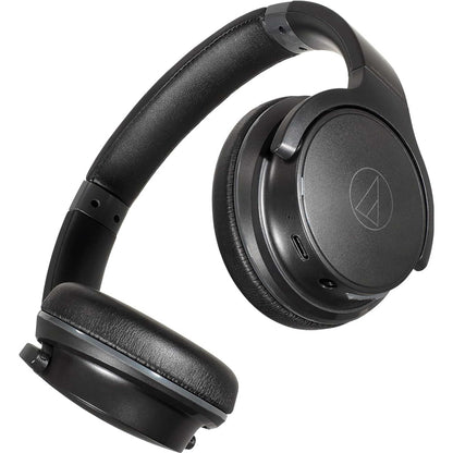 Audio Technica ATH-S220BTBK Wired/Wireless Bluetooth Headphones - Black