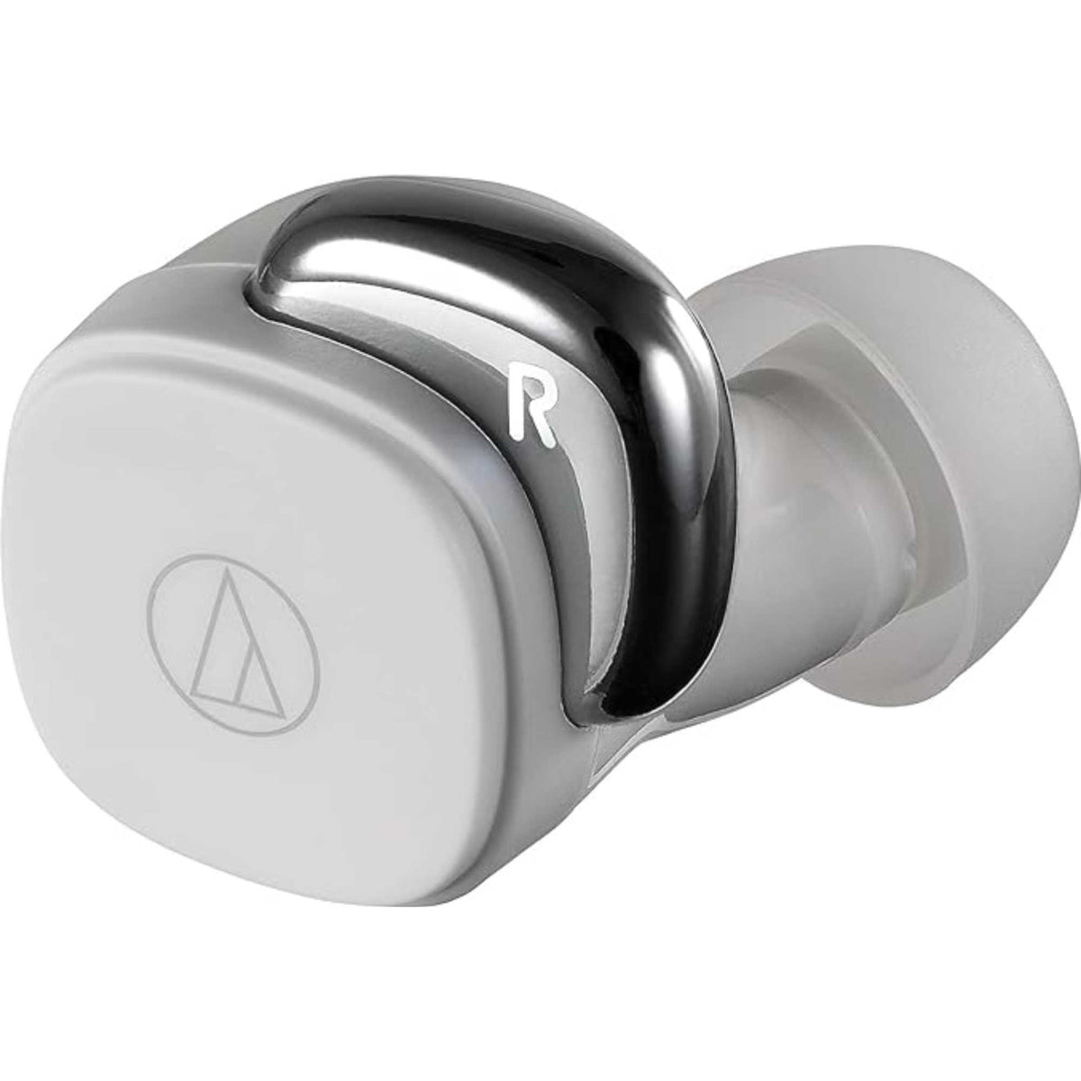 Audio Technica ATH-SQ1TWWH Bluetooth Wireless Earbuds - White