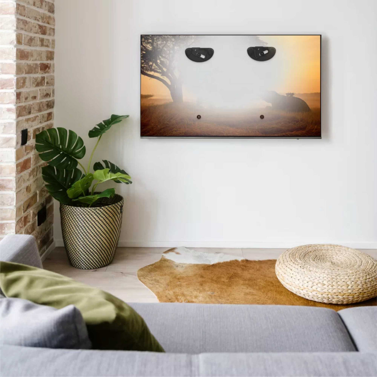 AVF ANY80FW Low Profile Any Wall TV Mount