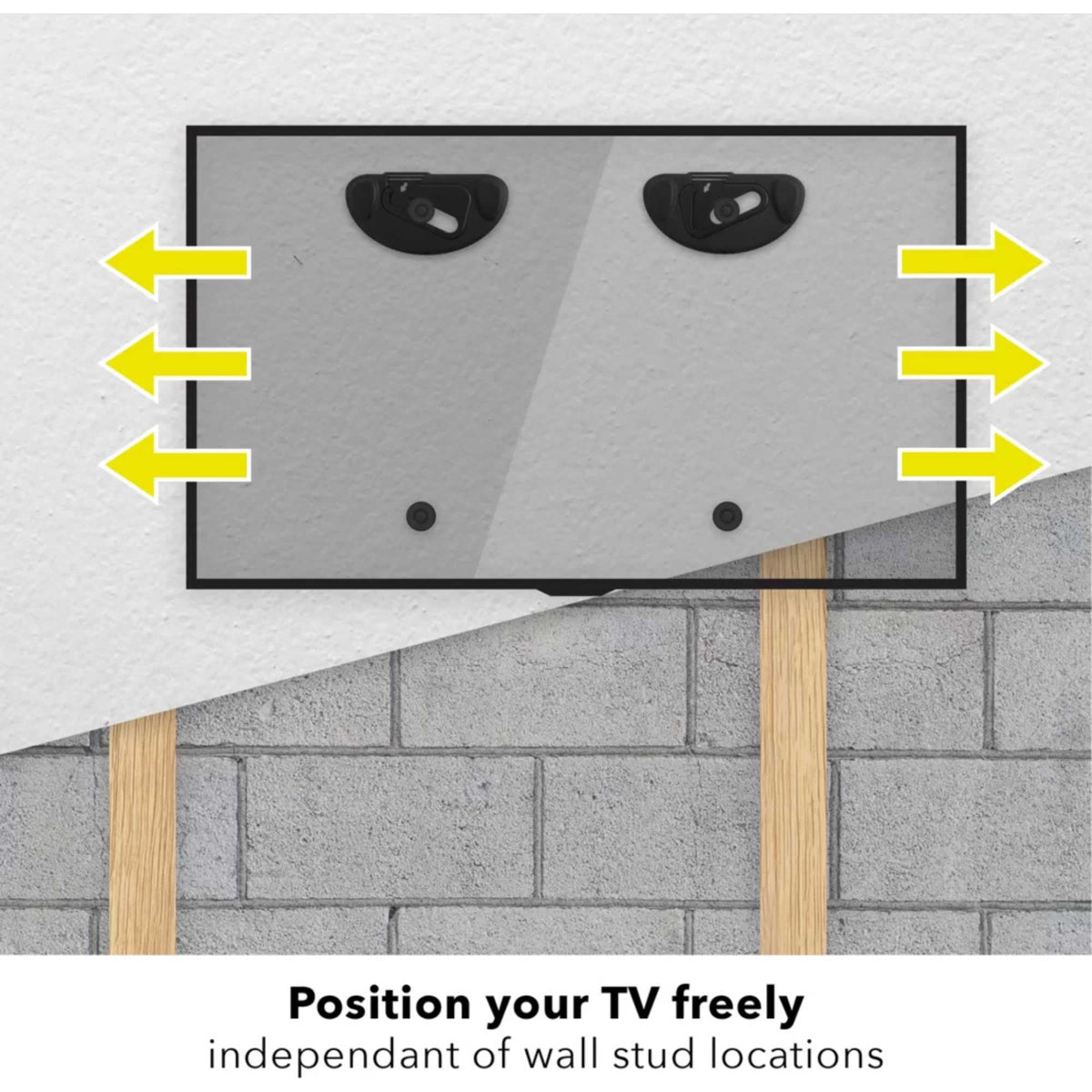 AVF ANY80FW Low Profile Any Wall TV Mount