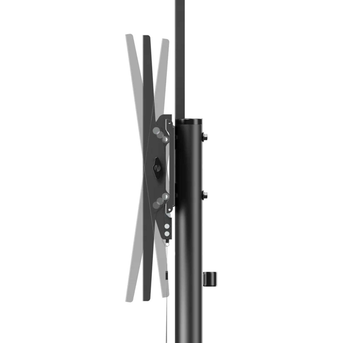 AVF APTC6100 PRO Height Adjustable Mobile TV Cart - For TVs 37 70 and 70kg