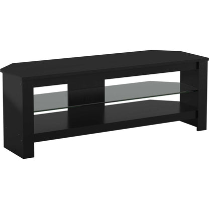 AVF CA115BOX Calibre Plus TV Stand with Glass Shelf Up To 55" - Black Oak