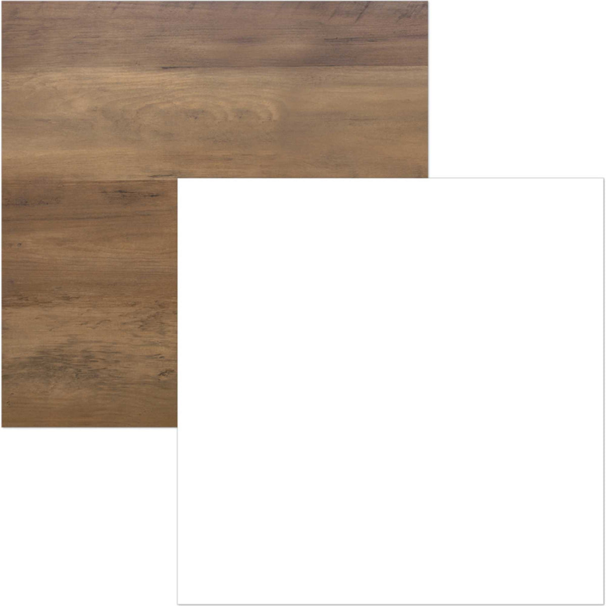 AVF FS1900WSSW Whitesands Open Aperture TV Stand - Satin White & Wood