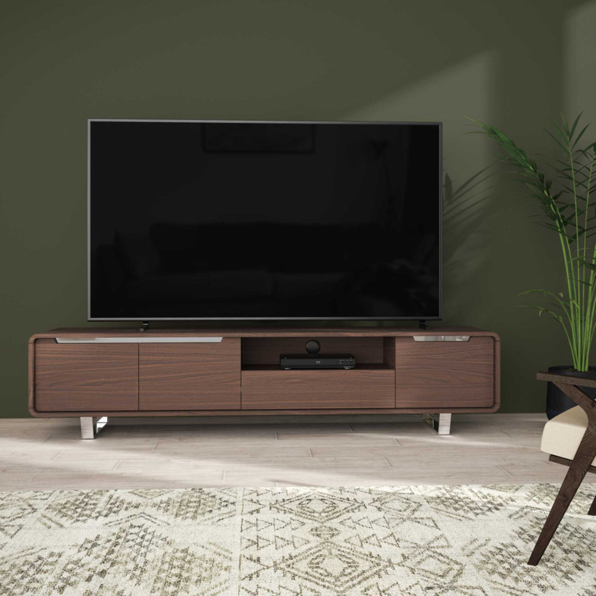 AVF FS2000MARW Marquis 2m Wide TV Stand - Walnut