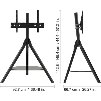 AVF FSL1000HOXBB Hoxton Freestanding Tripod TV Stand - Black
