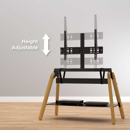 AVF FSL1120HOQLWB-2 Hoxton Quad TV Stand - Light Wood