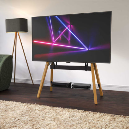 AVF FSL1120HOQLWB-2 Hoxton Quad TV Stand - Light Wood