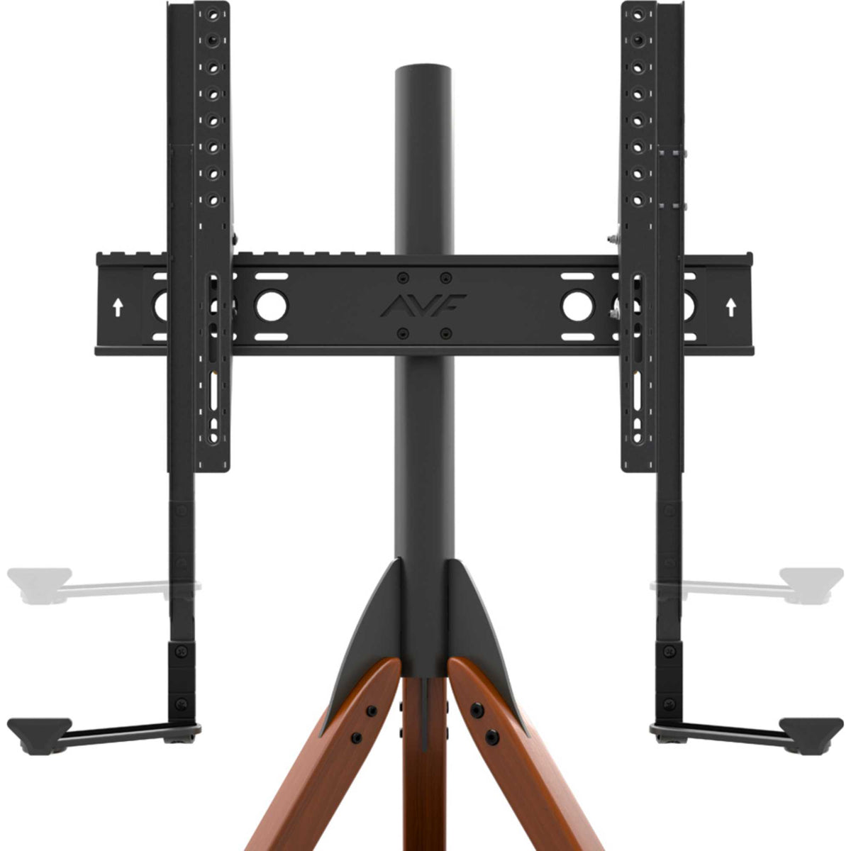 AVF FSLK1001HOXDWB Hoxton Sound Tripod TV & Soundbar Stand 32-70" - Dark Wood