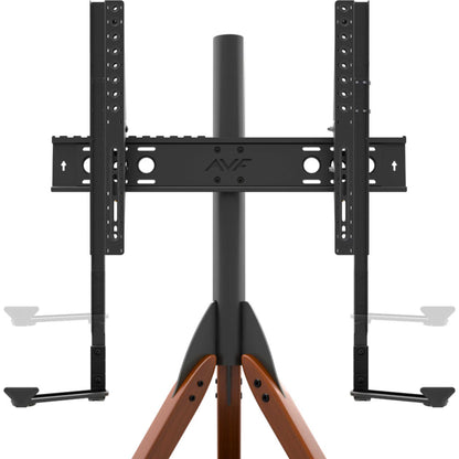 AVF FSLK1001HOXDWB Hoxton Sound Tripod TV & Soundbar Stand 32-70" - Dark Wood