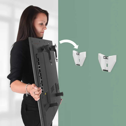 AVF ZML8750 Flat to Wall Premium Any Wall TV Mount