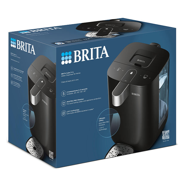 Brita Cube Cold And Hot Water Dispenser Black