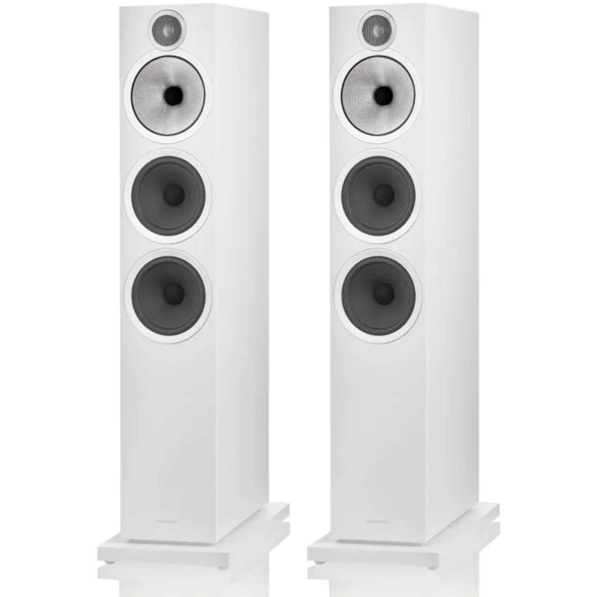 Bowers & Wilkins 603 S3 Floorstanding Speakers - White
