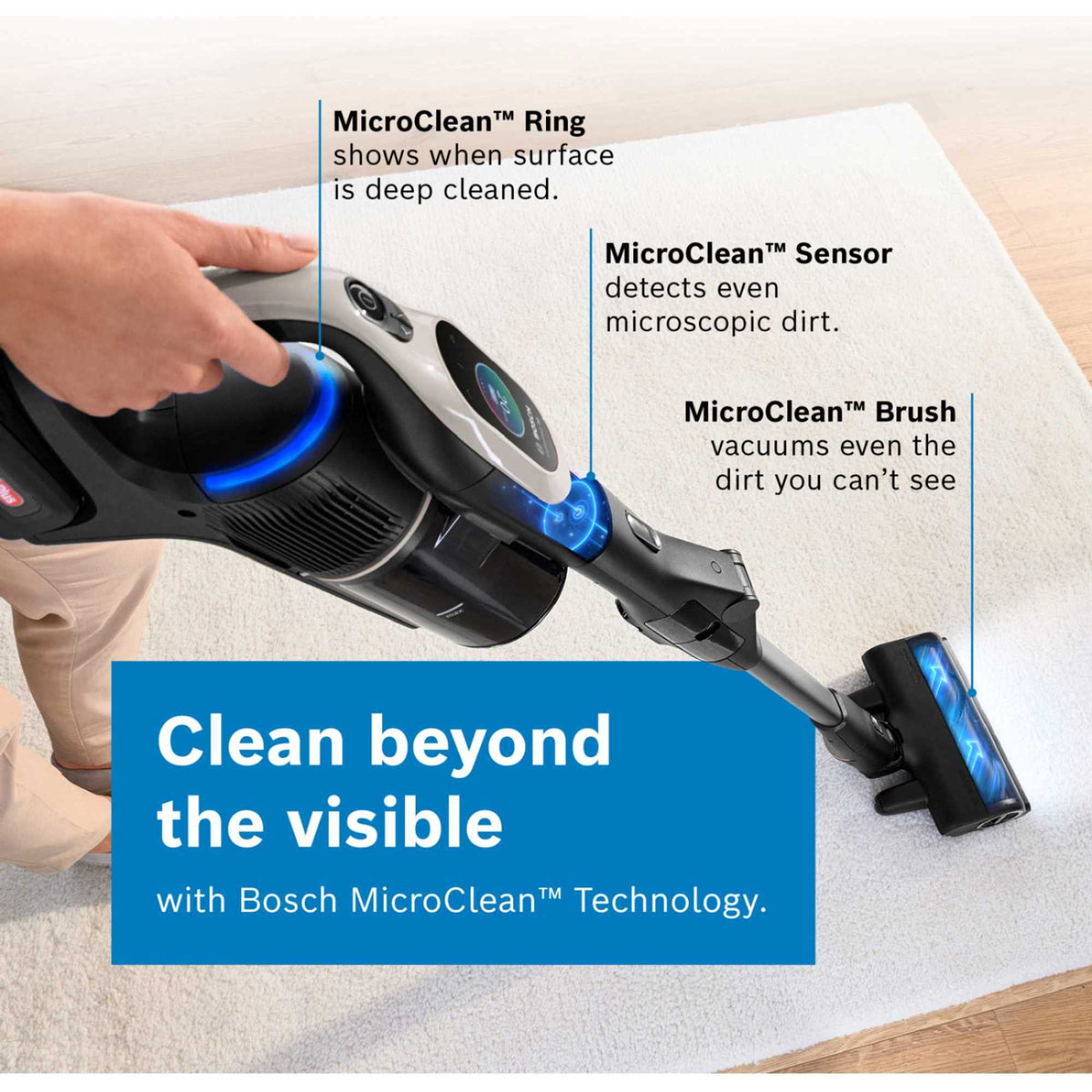 Bosch Unlimited 10 Cordless Vacuum Cleaner - BBS1041GGB