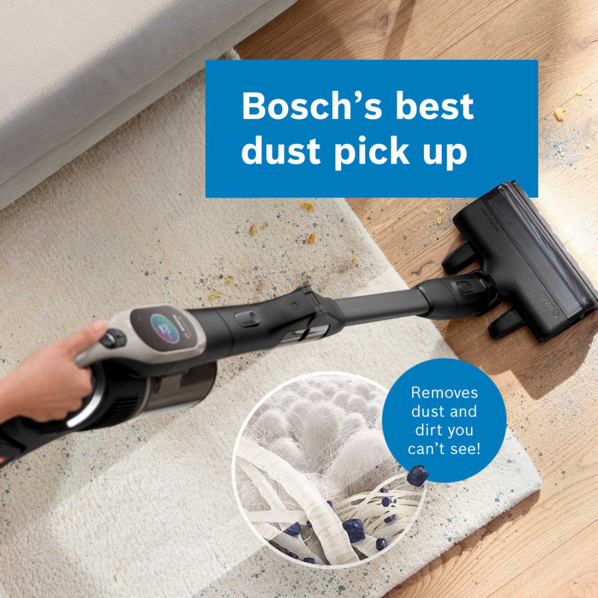 Bosch Unlimited 10 Cordless Vacuum Cleaner - BBS1041GGB