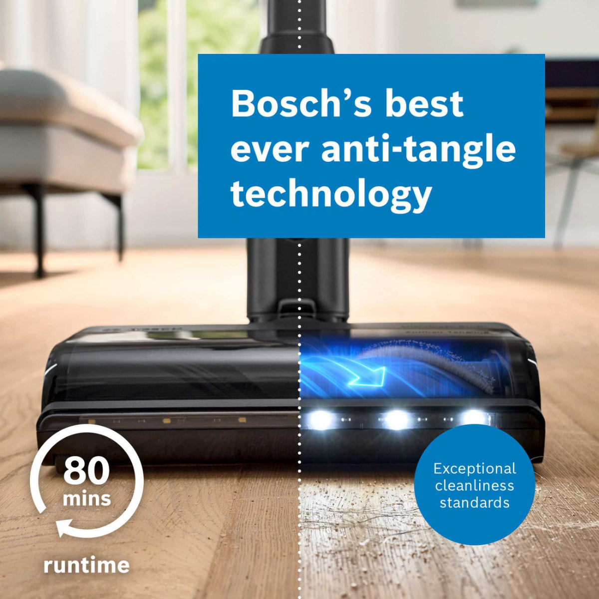 Bosch Unlimited 10 Cordless Vacuum Cleaner - BBS1041GGB
