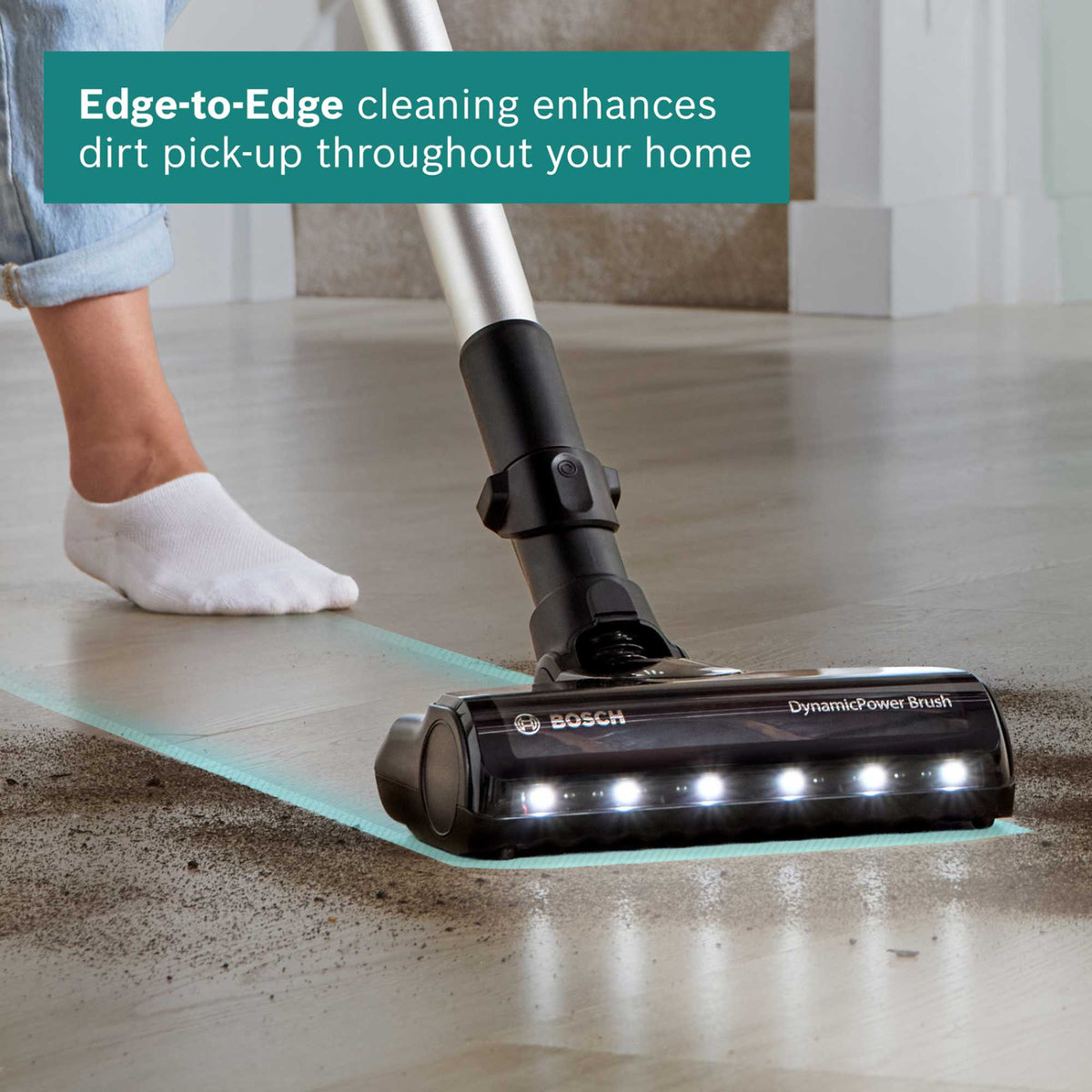 Bosch Unlimited 7 Cordless Vacuum Cleaner Dual Battery - BCS712GB