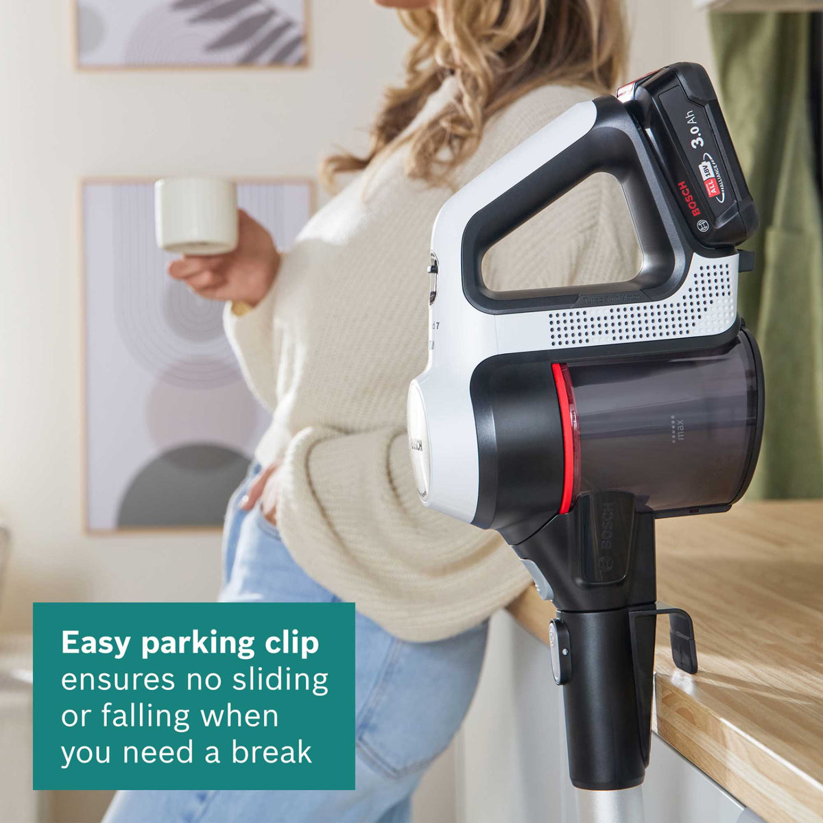 Bosch Unlimited 7 Cordless Vacuum Cleaner Dual Battery - BCS712GB
