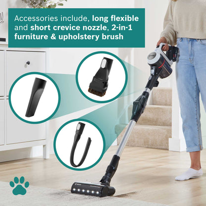 Bosch Unlimited 7 Cordless Vacuum Cleaner Dual Battery - BCS712GB