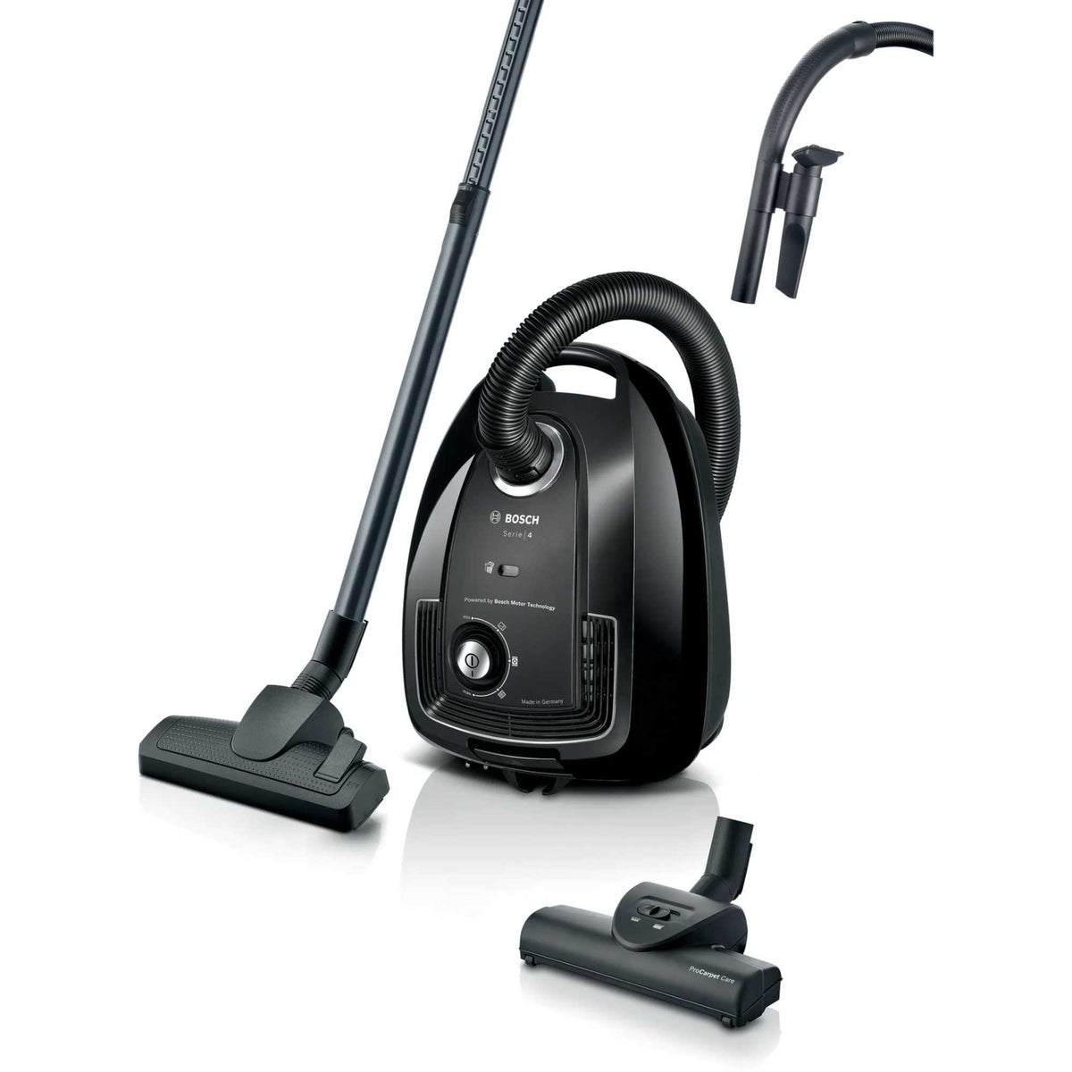Bosch Series 4 Cylinder Vacuum Cleaner Bagged - BGL38BA3GB