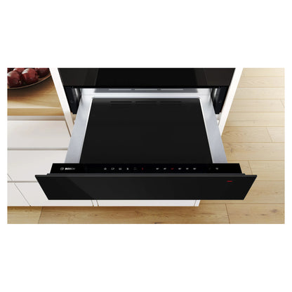 Bosch BIC7101B1B Series 8 Built-in Warming Drawer - Black