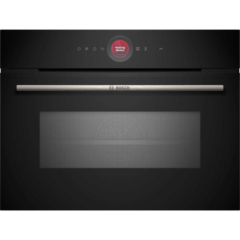 Bosch Series 8 CMG7241B1B Built-In Smart Single Oven with Microwave Function - Black