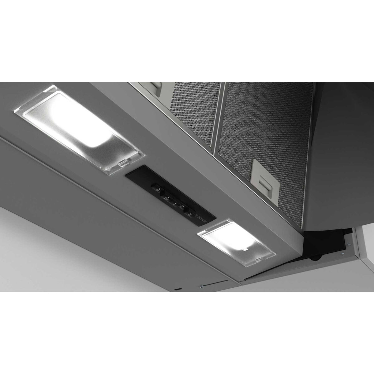 Bosch DEM66AC00B Series 2 60cm Integrated Cooker Hood - Silver