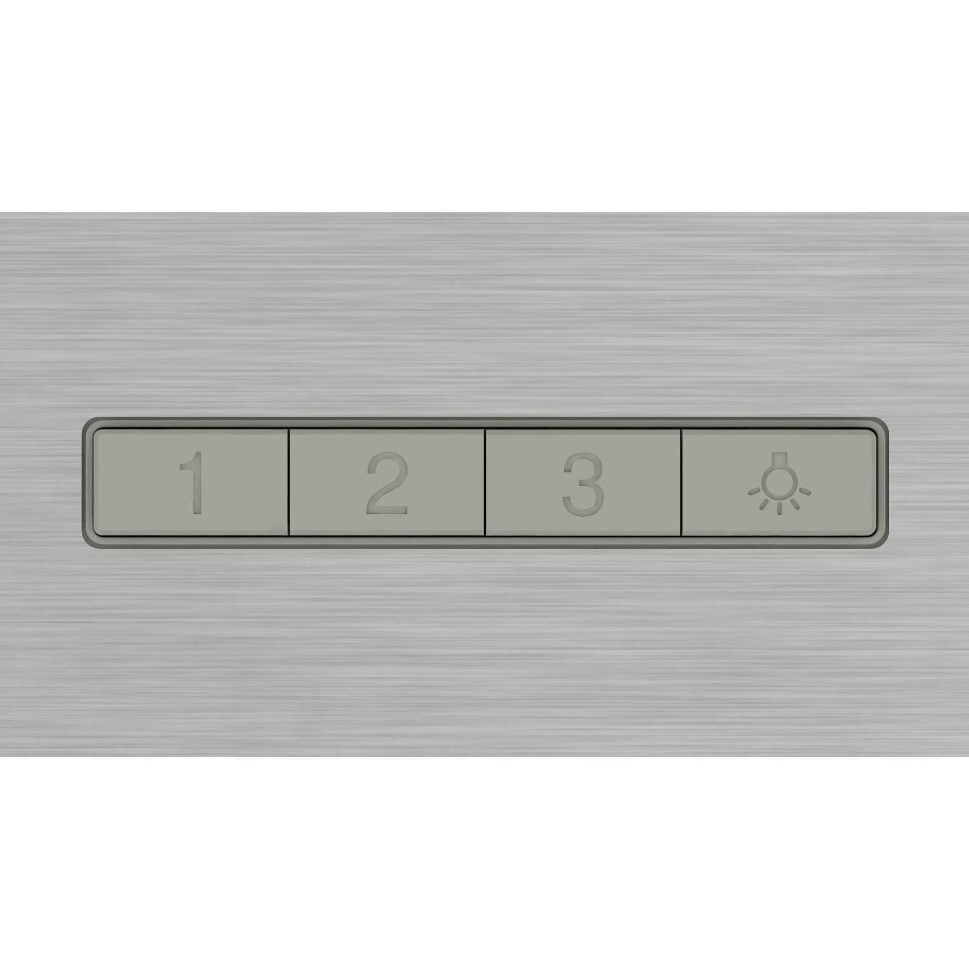 Bosch DWB65CC30B Series 4 60cm Wall-Mounted Cooker Hood - Stainless Steel